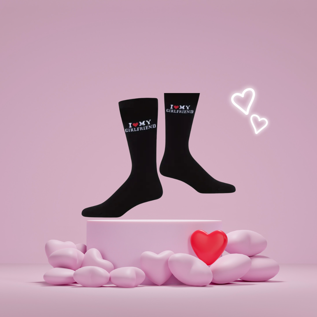 Socken „lovemygirlfriend“